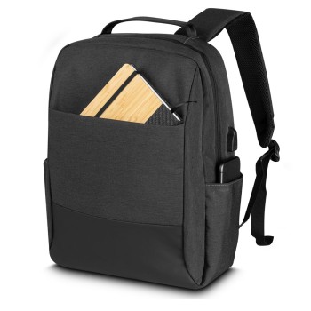 Mochila para Notebook em PoliÃ©ster 600D e PU