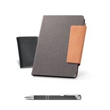 Agenda B5 em Pele Reciclada