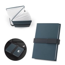 Caderno A5 Com Capa Dura Em 80% Materiais Reciclados Com 128 Páginas Pautadas E A Segunda 128 Páginas Lisas