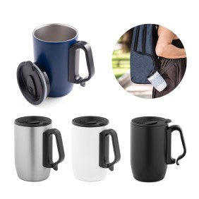 Caneca de Viagem Térmica em Aço Inox 400 mL