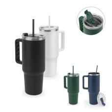  Copo de Viagem em Aço Inoxidável Parede Dupla 1300 mL