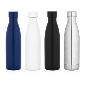 Garrafa Térmica Em Aço Inox 90% Reciclado De Parede Dupla Isolada A Vácuo Com Acabamento Mate 810 Ml