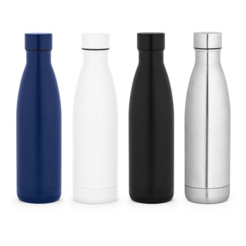 Garrafa Térmica Em Aço Inox 90% Reciclado De Parede Dupla Isolada A Vácuo Com Acabamento Mate 810 Ml