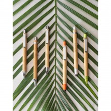 Conjunto de Esferográfica e Lapiseira Bambu