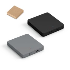 Bateria Portátil de Carregamento Rápido em ABS 100% Reciclado com Acabamento em mate 5.000 mAh