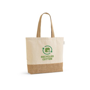 Sacola em 70% Algodão Reciclado com Base em Juta ...