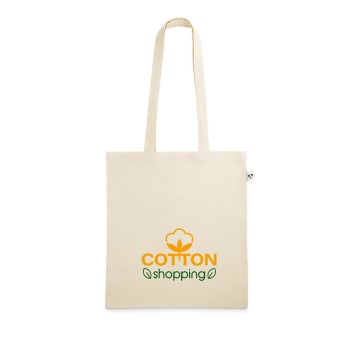 Sacola 100% algodão orgânico 180 g/m²