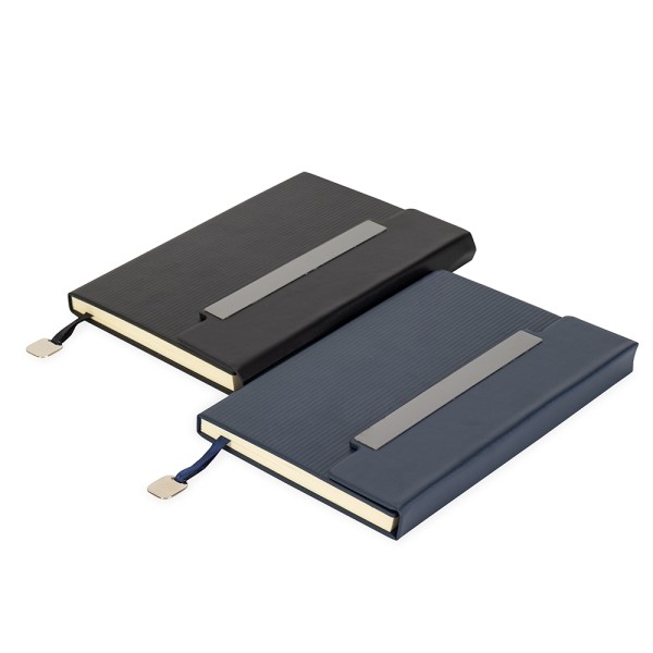 Caderneta Couro Sintético 21 x 15 com Pauta