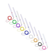 Caneta Plástica Com Cordão