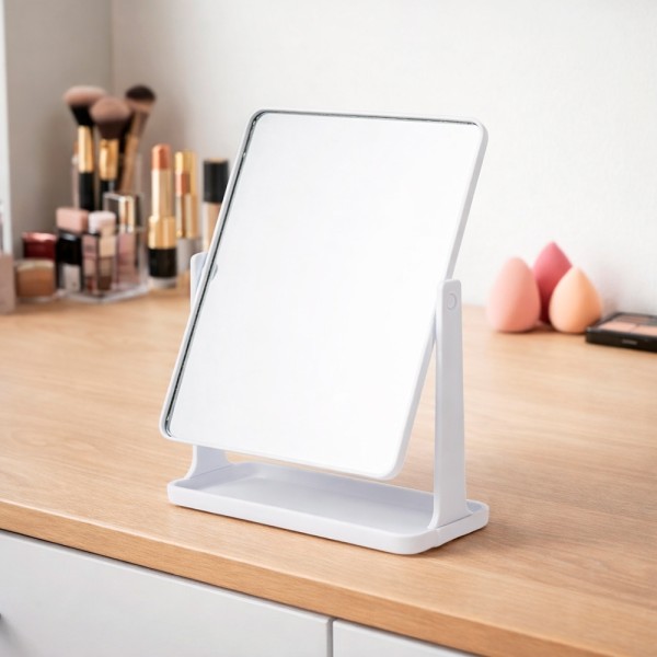 Espelho de Mesa Plástico