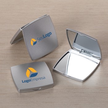 Espelho Duplo Sem Aumento Plástico Espelho Duplo Sem Aumento Plástico