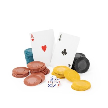 Kit Poker com 100 Fichas Kit Poker com 100 Fichas