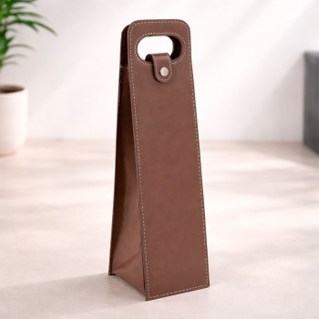 Porta-Vinho Couro Sintético