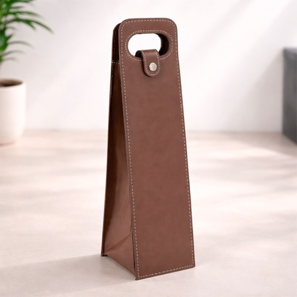Porta-Vinho Couro Sintético